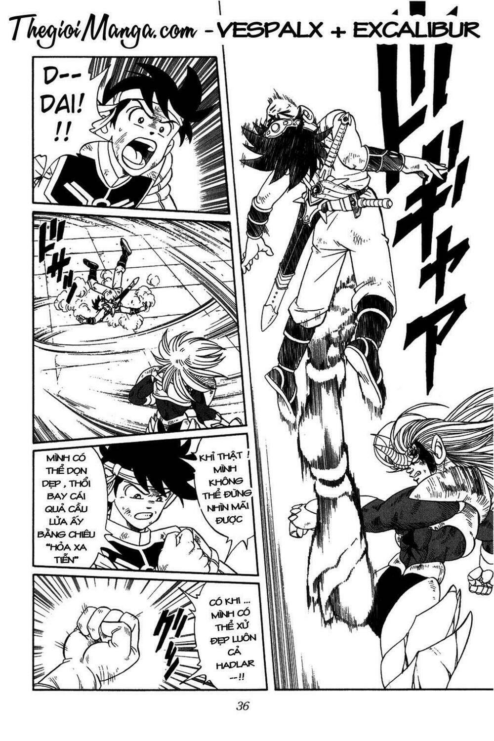 dragon quest - dấu ấn rồng thiêng chapter 251 12