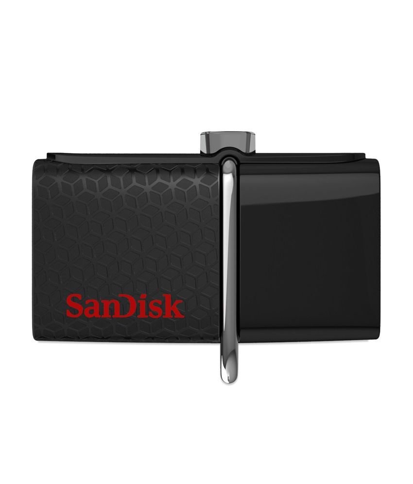 USB OTG Sandisk 3.0 Ultra Dual 16GB 130MB/s (Đen) Hàng Chính Hãng