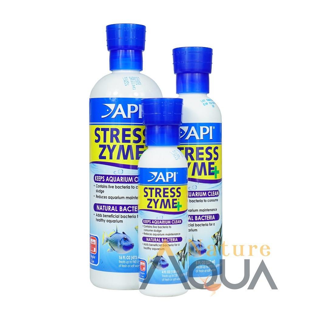 Vi sinh API Stress Zyme chai 118ml/237ml/473ml Made in USA