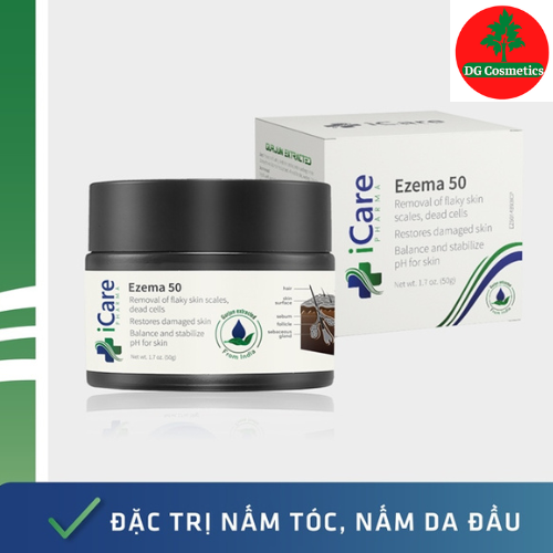 Ezema 50 - Giải Pháp Ngăn Ngừa Nấm Da Đầu, Viêm Da Tiết Bã - Không Tái Phát