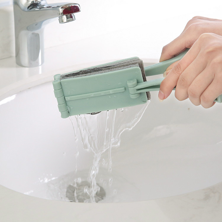 Dụng cụ vệ sinh kính bọt biển đa năng có thể gấp gọn vắt nước tiện dụng cho gia đình - Màu ngẫu nhiên
