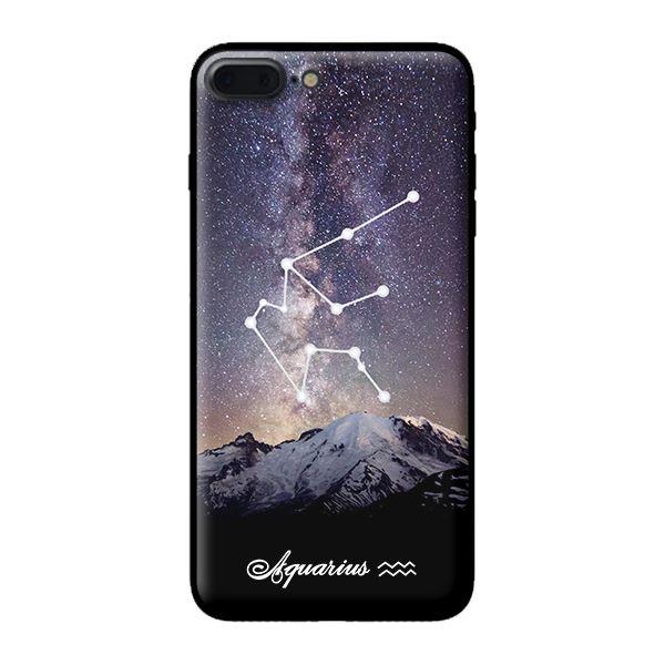 Ốp in cho iPhone 8 Plus Cung Hoàng Đạo - Aquarius - Hàng chính hãng