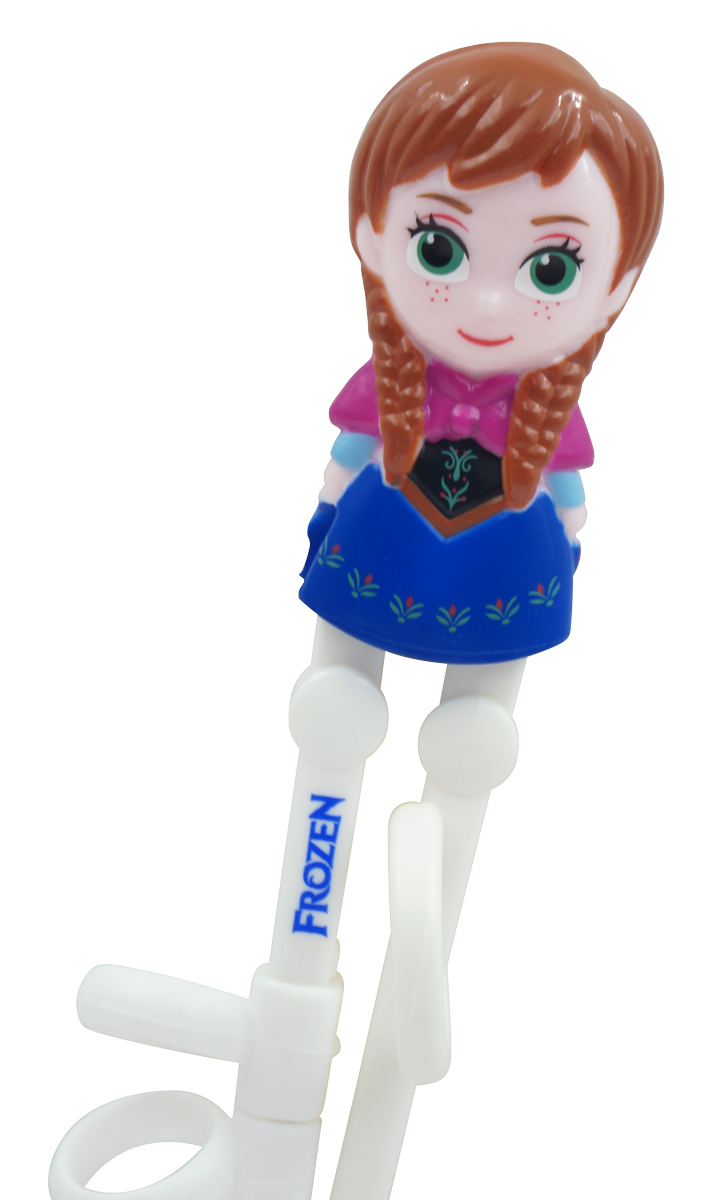 Đũa tập ăn dặm tay phải Disney hình Anna Frozen 3D cho bé