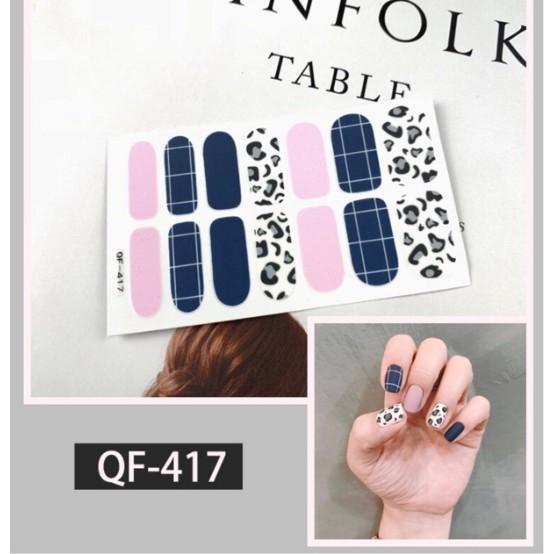 Decal Sticker Nail dán móng tay nhanh Đẹp - Nhanh - Bền