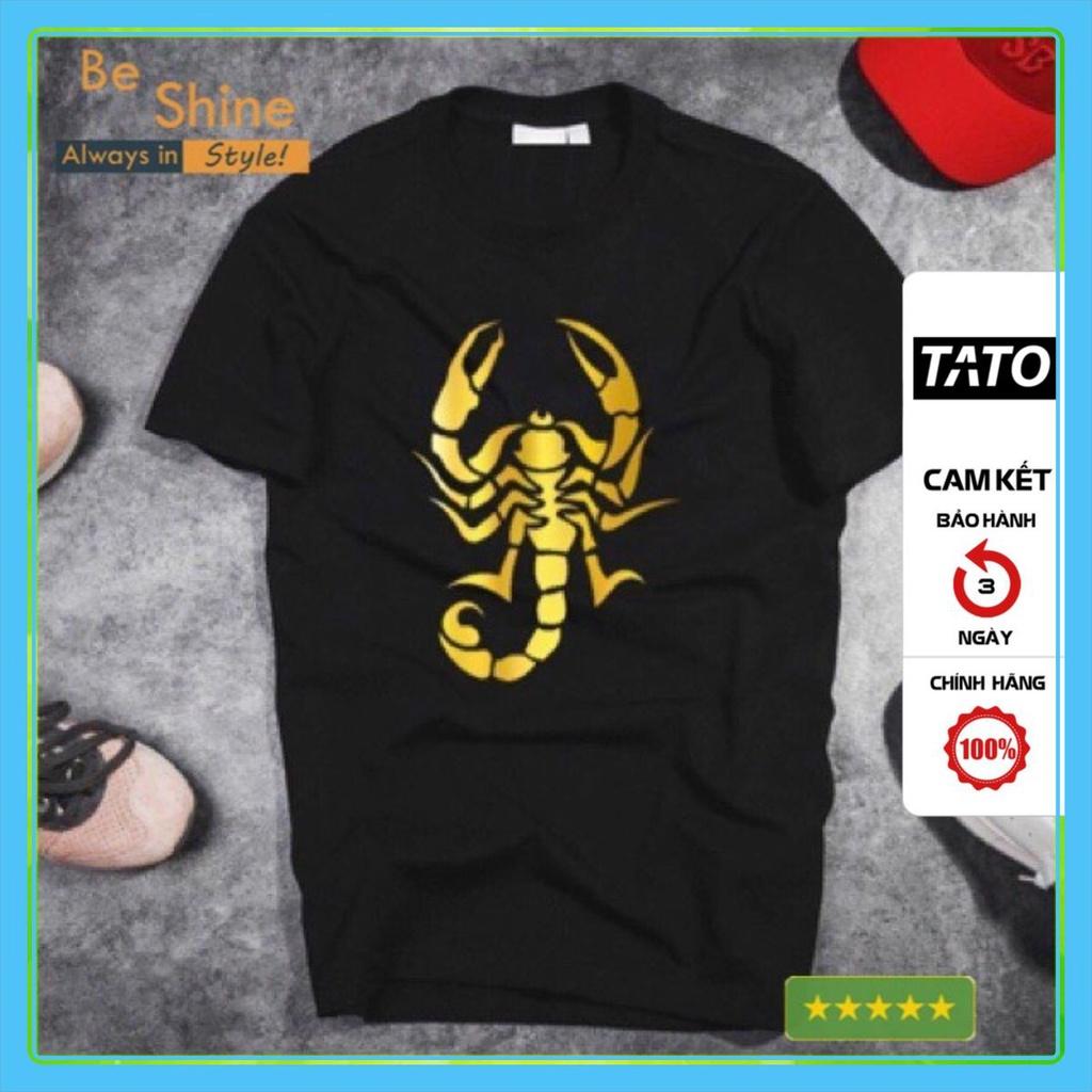 Áo Thun Unisex Form Rộng Bọ Cạp DCV In Nhũ Vàng Độc Đáo - Áo Phông Tay Lỡ Cotton Cổ Tròn - Beshine Clothing
