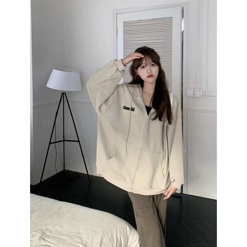 ÁO KHOÁC NỈ HODDIES FORM RỘNG - CÓ MŨ SIÊU XINH - THỜI TRANG HÀN QUỐC HOTTREND CHO CÁC BẠN TRẺ