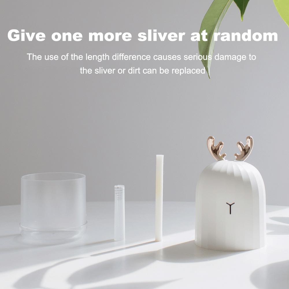 Máy khuyếch tán tinh dầu làm ẩm không khí 220ML bằng sóng siêu âm với đèn led đầy màu sắc