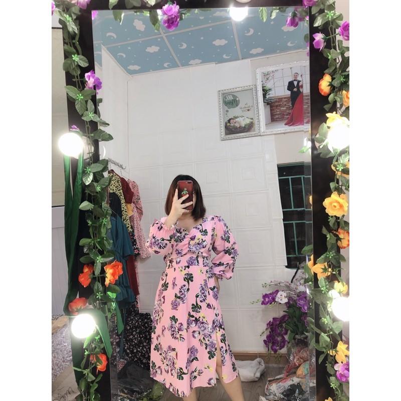 Đầm xẻ tà Bigsize