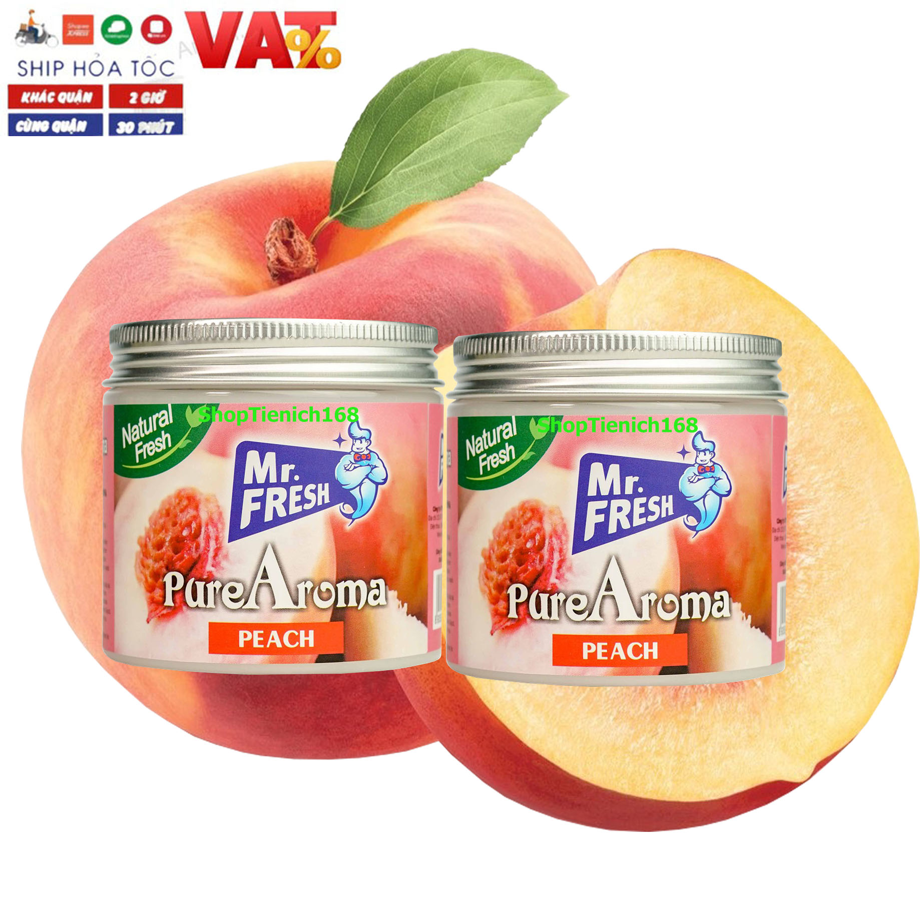 [Audit Supplement 2025-12-24 84175] Sáp Thơm Phòng Khử Mùi Pure Aroma 230g Hương Đào