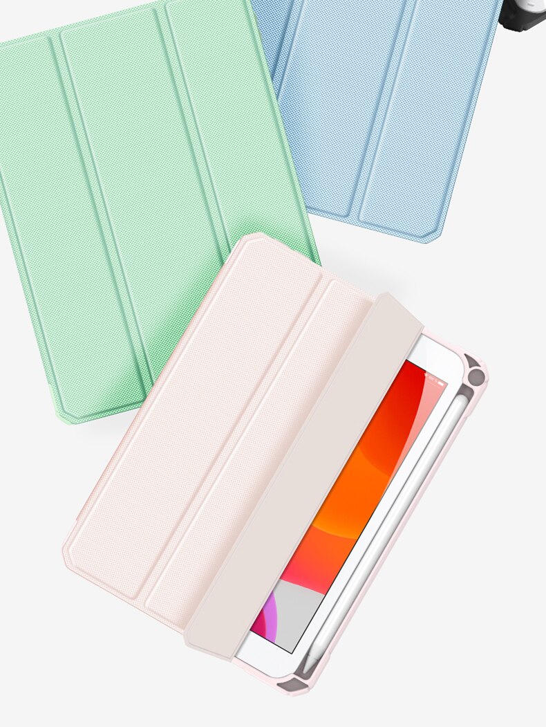 Bao da Chính Hãng DUX DUCIS TOBY cho IPad Mini 6 cao cấp có mặt lưng trong không ố màu, chống sốc ,có khay đựng bút - Hàng chính hãng