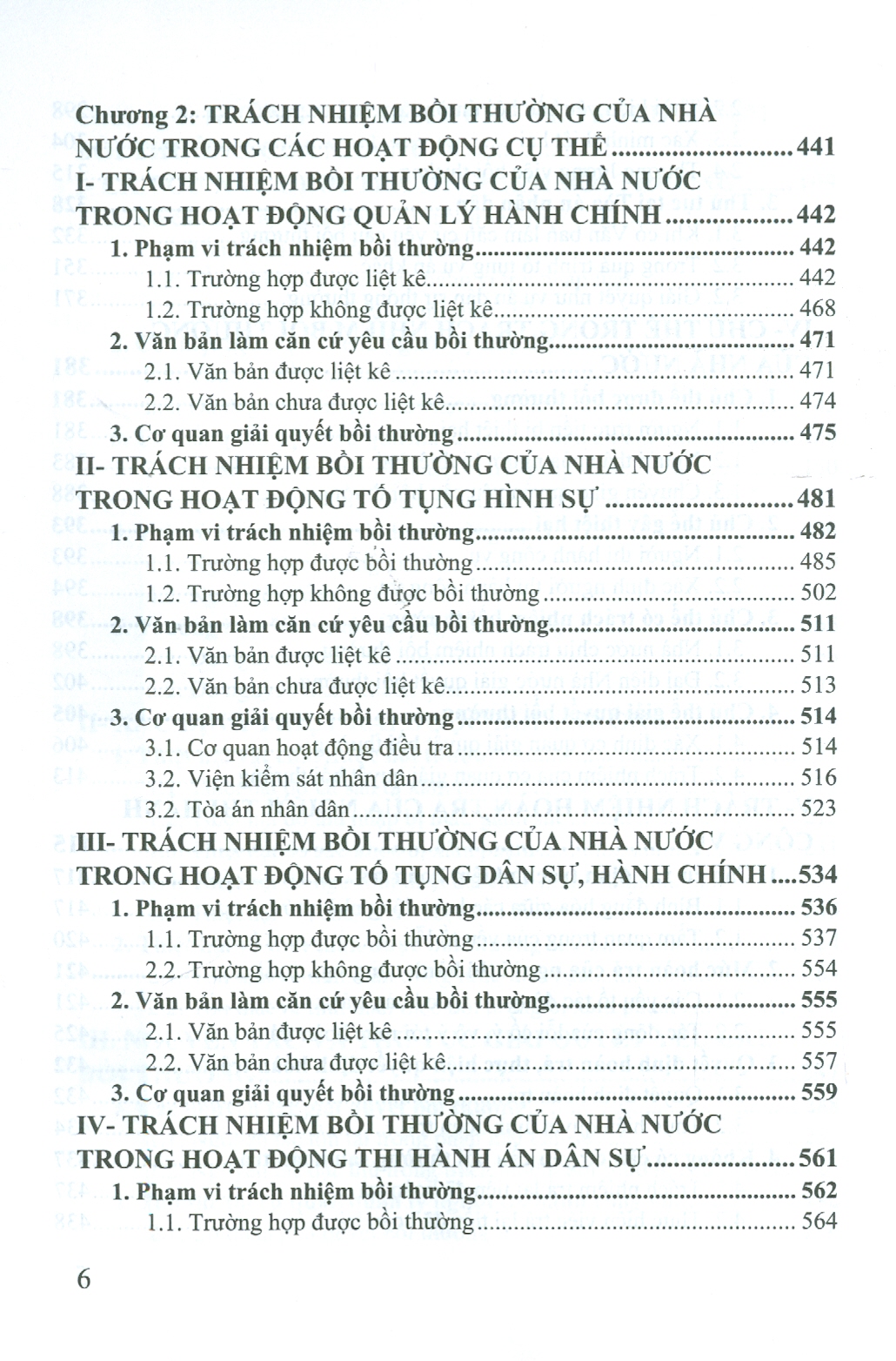 PHÁP LUẬT VIỆT NAM VỀ TRÁCH NHIỆM BỒI THƯỜNG CỦA NHÀ NƯỚC (Sách chuyên khảo)