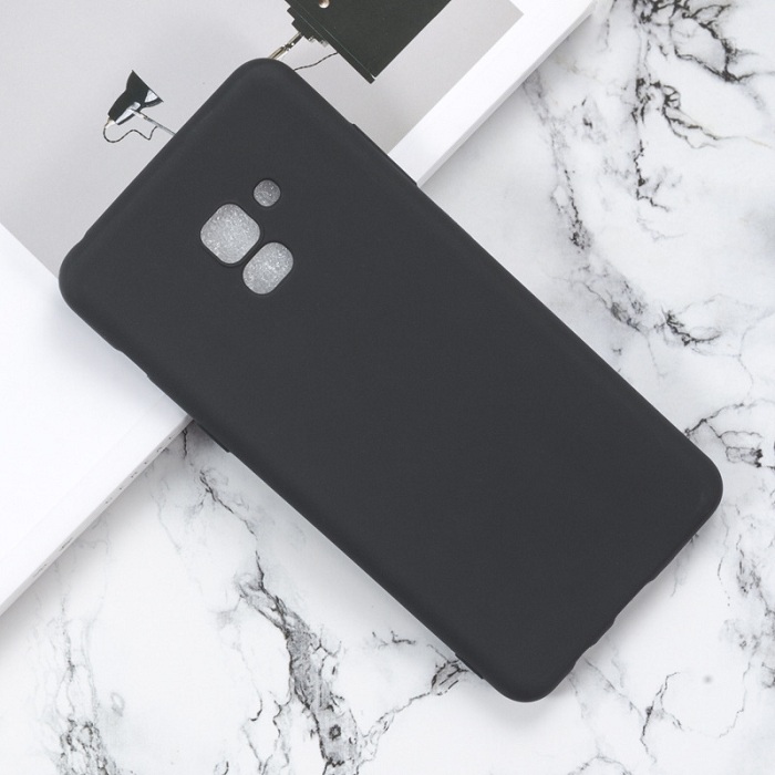 Ốp lưng silicon màu siêu mỏng dành cho SamSung Galaxy A8 Plus