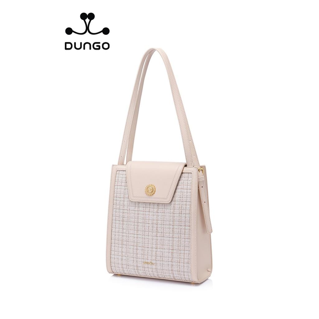 Túi Tote JUST STAR Tweed Hồng JU172690-27