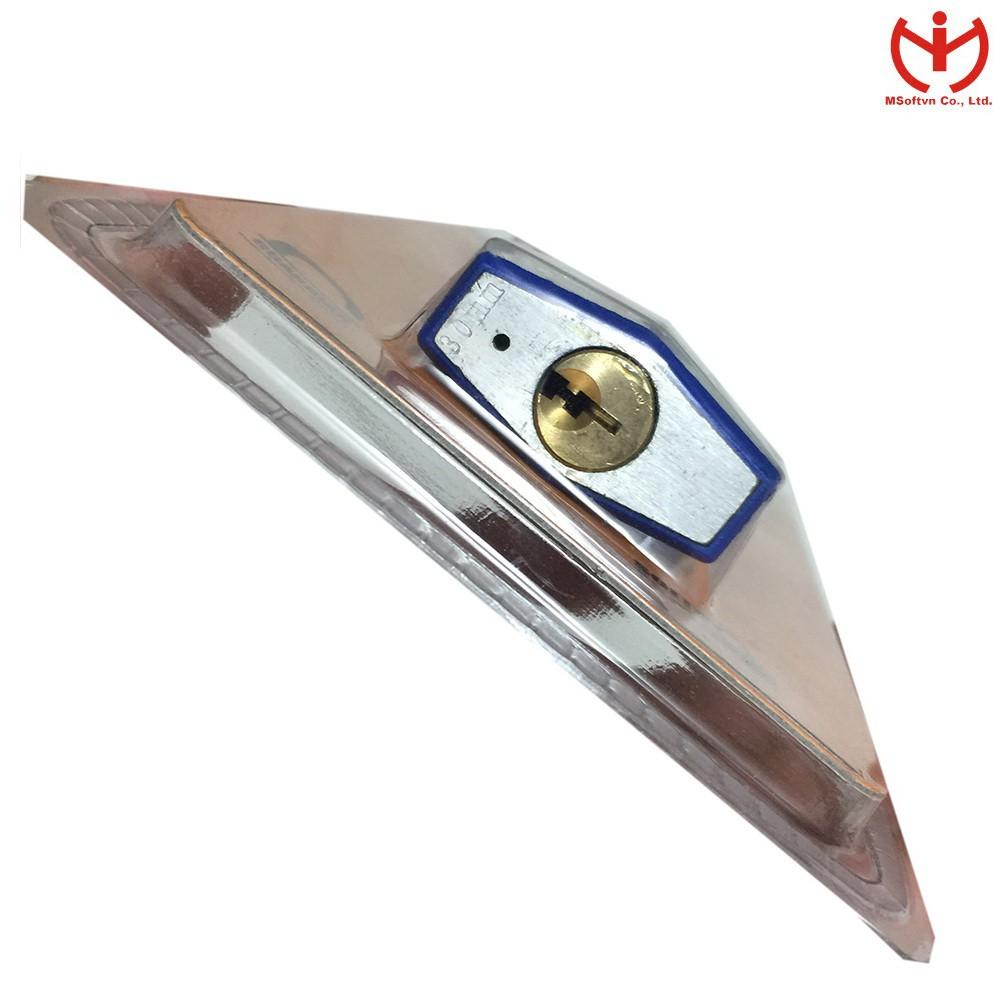 Ổ khóa vali Kinbar thân nhôm rộng 30mm - khóa hành lý - MSOFT