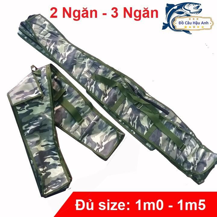 Túi Đựng Cần Câu Cá Rằn Ri 2-3 Ngăn Chống Thấm Nước Siêu Bền TDC5