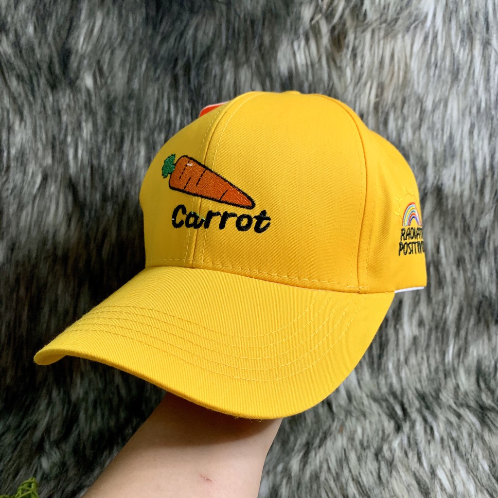 Nón Kết/ Mũ Lưới Trai Vải Thêu Carrot Hot Trend