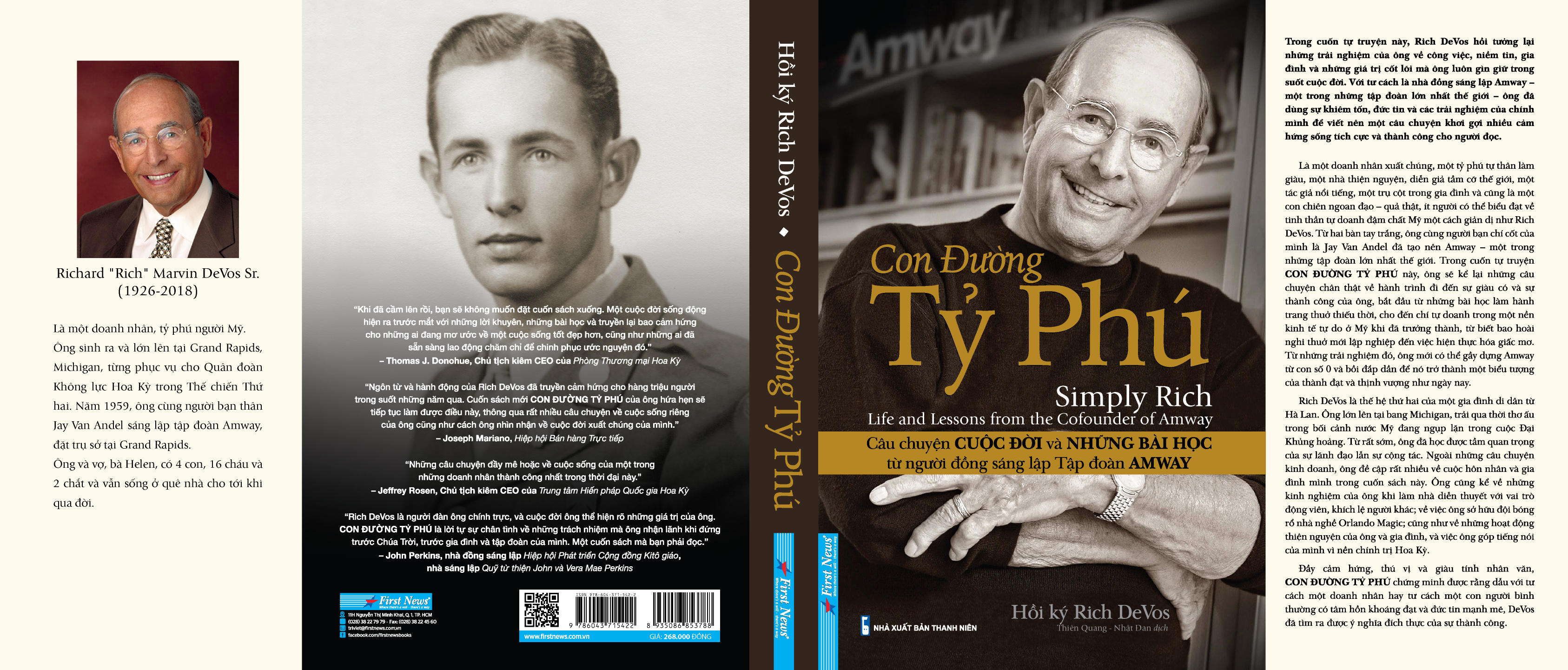 Hồi Ký Rich DeVos - Con Đường Tỷ Phú