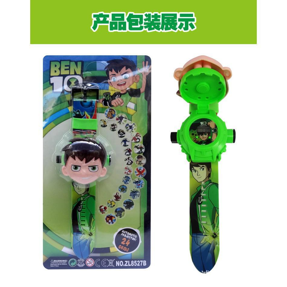 Đồ chơi đồng hồ BEN 10 chiếu 24 hình siêu nhân Siêu rẻ