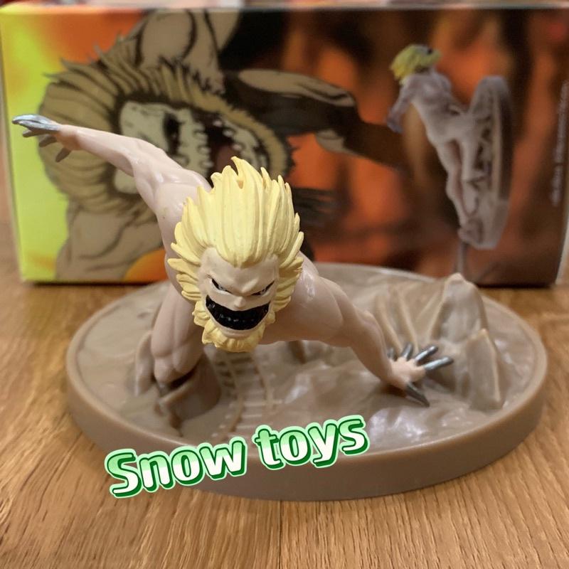 Mô hình Attack On Titan - Titan hàm sắt Jaw titan - Ymir Porco Marcel Galliard - Đại chiến Titan - Fullbox - 7,5x15cm