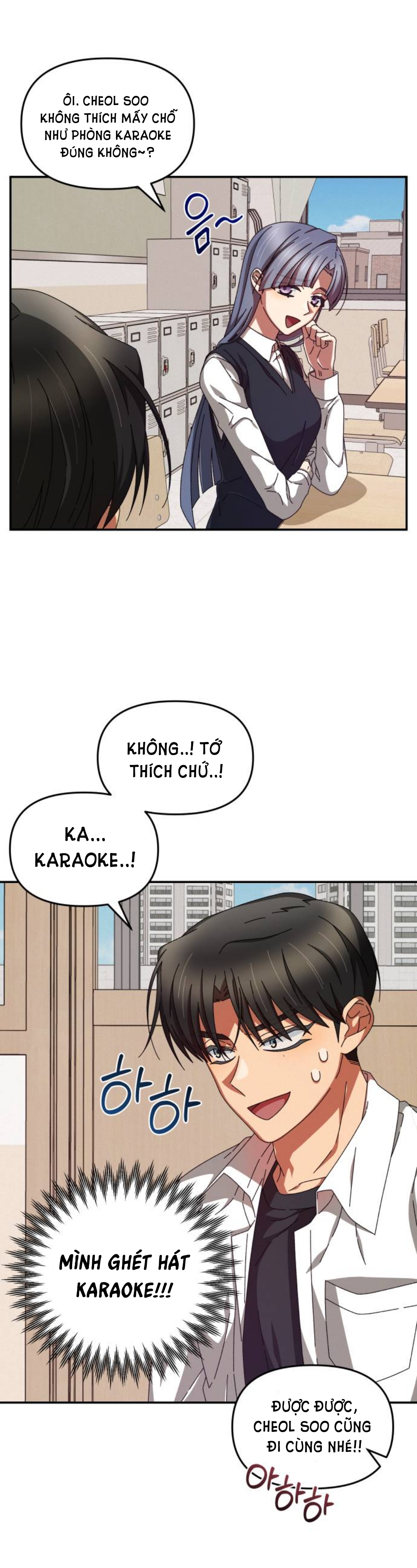 bạn gái tôi là robot -câu chuyện của cheol soo và young hee chapter 10.1 17