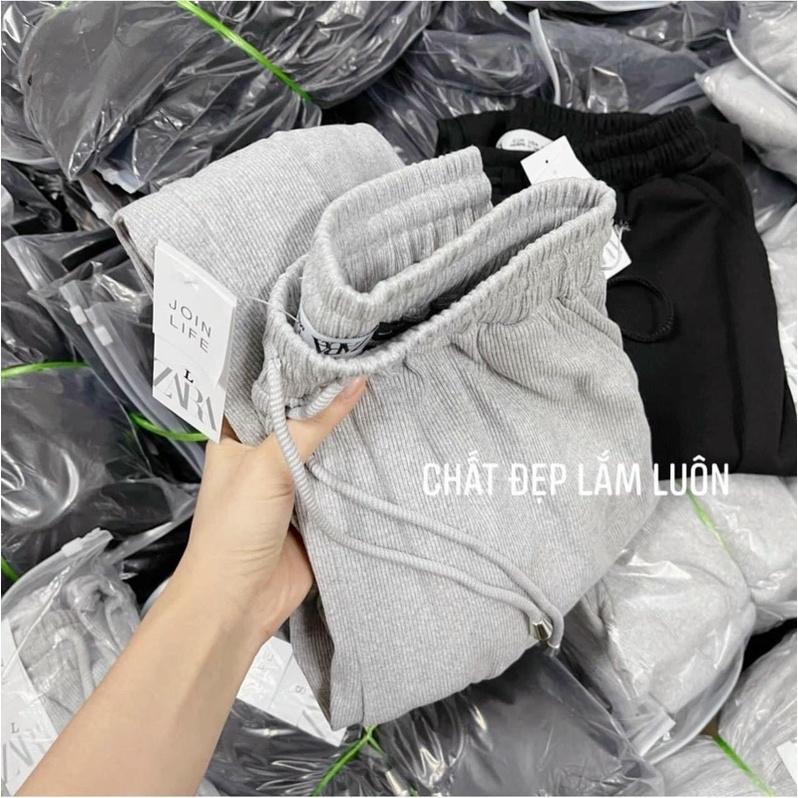 Quần jogger nữ quần dài bo gấu phong cách ulzzang hàng chuẩn đẹp