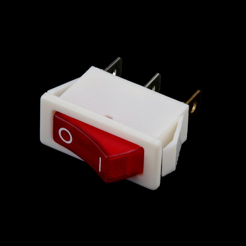 3 Pin Switch Button 16A/250V 20A/125V AC for Car Motorbike Boat DIY