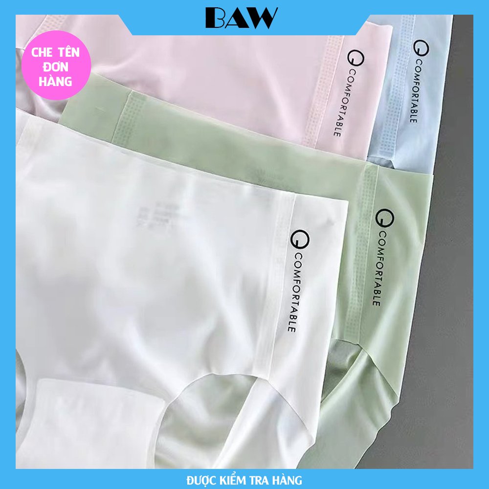 Hình ảnh Bộ 5 quần lót su tàng hình không đường may, loại 1 thương hiệu BAW mã KQA1