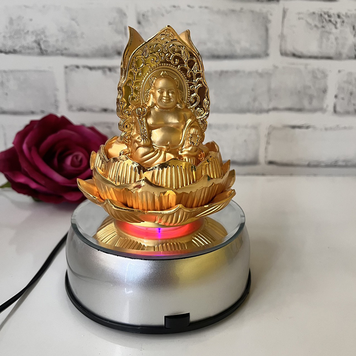 Đế xoay mặt gương có đèn led chưng sản phẩm - T0324