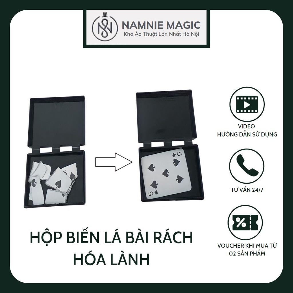 Hộp Bài Thần Kì Cỡ Lớn, Hộp Biến Lá Bài Rách Thành Lành, Black Box, Hộp Bài Ảo Thuật, Đồ Chơi Sáng Tạo Cho Bé