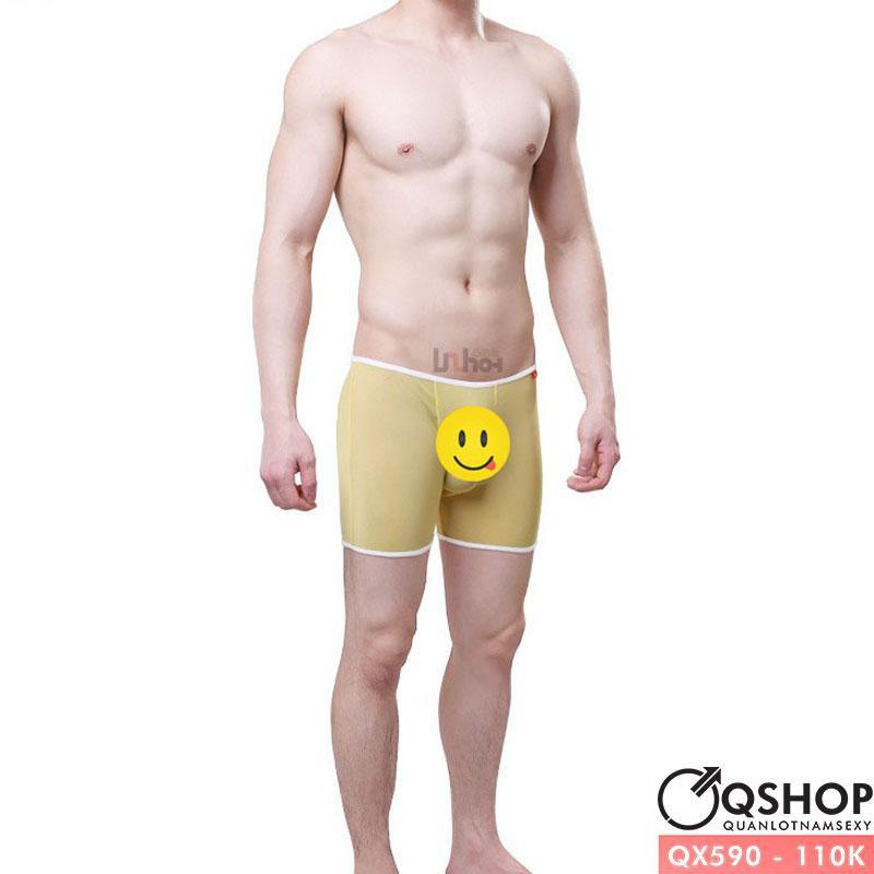 QUẦN BOXER NAM LƯỚI MỊN QSHOP QX590