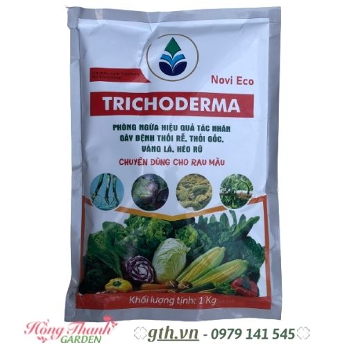 Chế Phẩm Vi Sinh Trichoderma Phòng Ngừa Thối Rễ, Thối Gốc, Vàng Lá, Héo Rũ Dùng Cho Rau Màu, Cây Cảnh 1kg