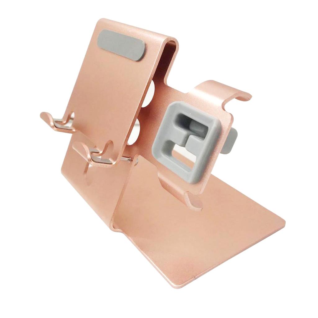 2 in 1 Cell Phone and Watch Charger Station , Aluminum Smart Watch Mobile Charging Accessories Dock for Fitbit Ionic iphone 5 6 7 8 X Samsung Galaxy S8 S9