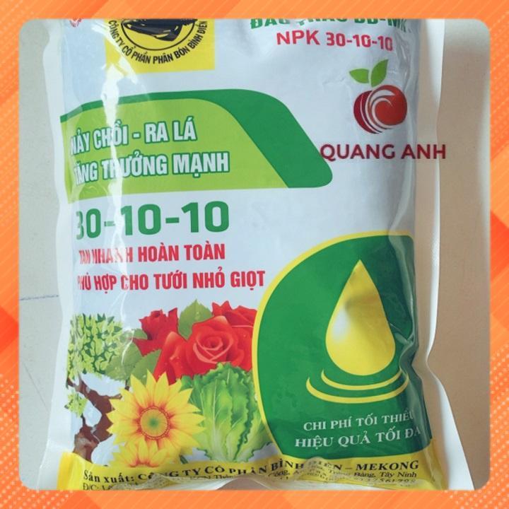 Phân Bón NPK 30-10-10 Kích Ra Rễ, Giúp Nảy Chồi, Ra Lá, Tăng Trưởng Mạnh - Gói 1kg