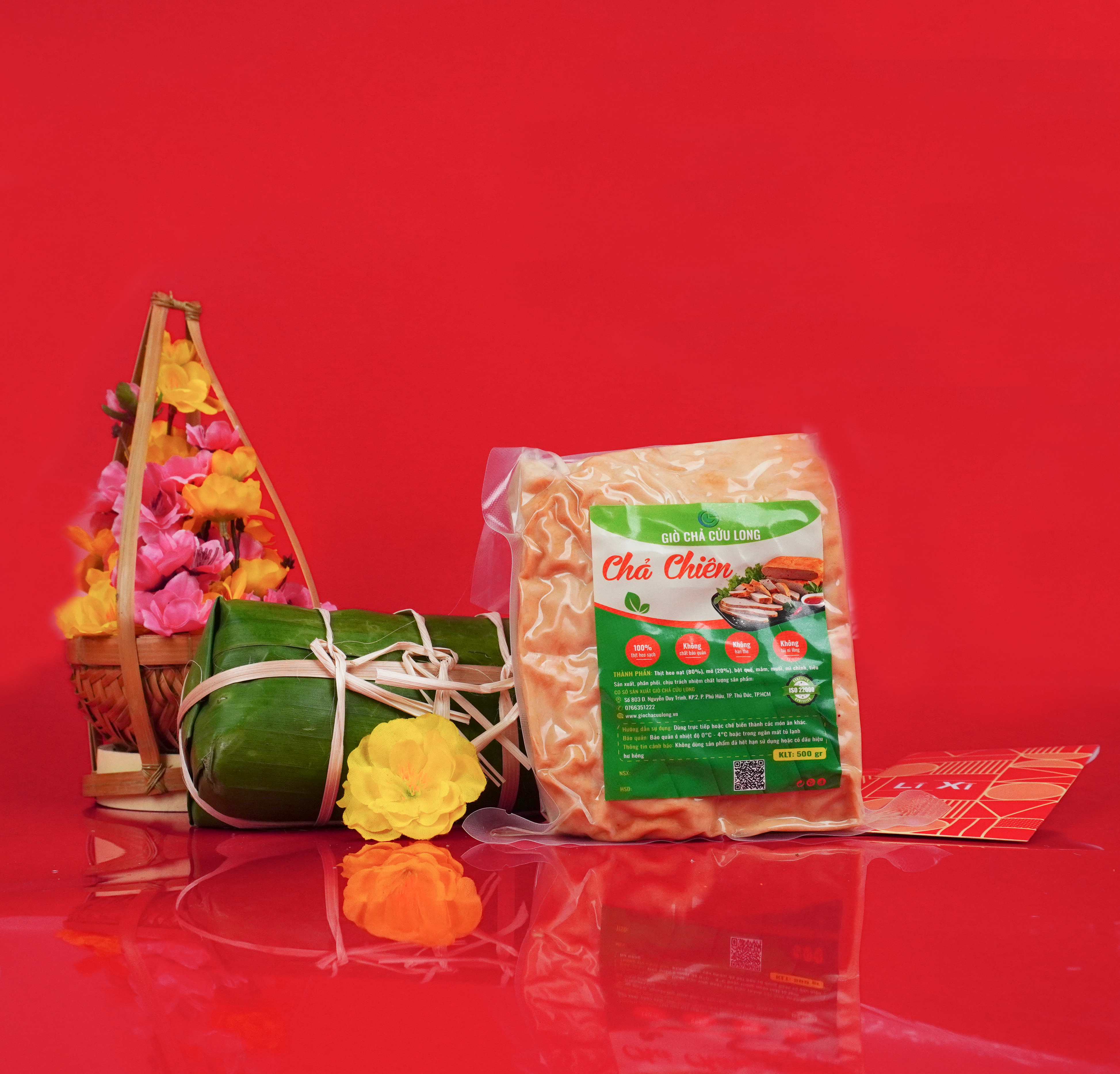 Chả Heo Chiên Cửu Long 500gram