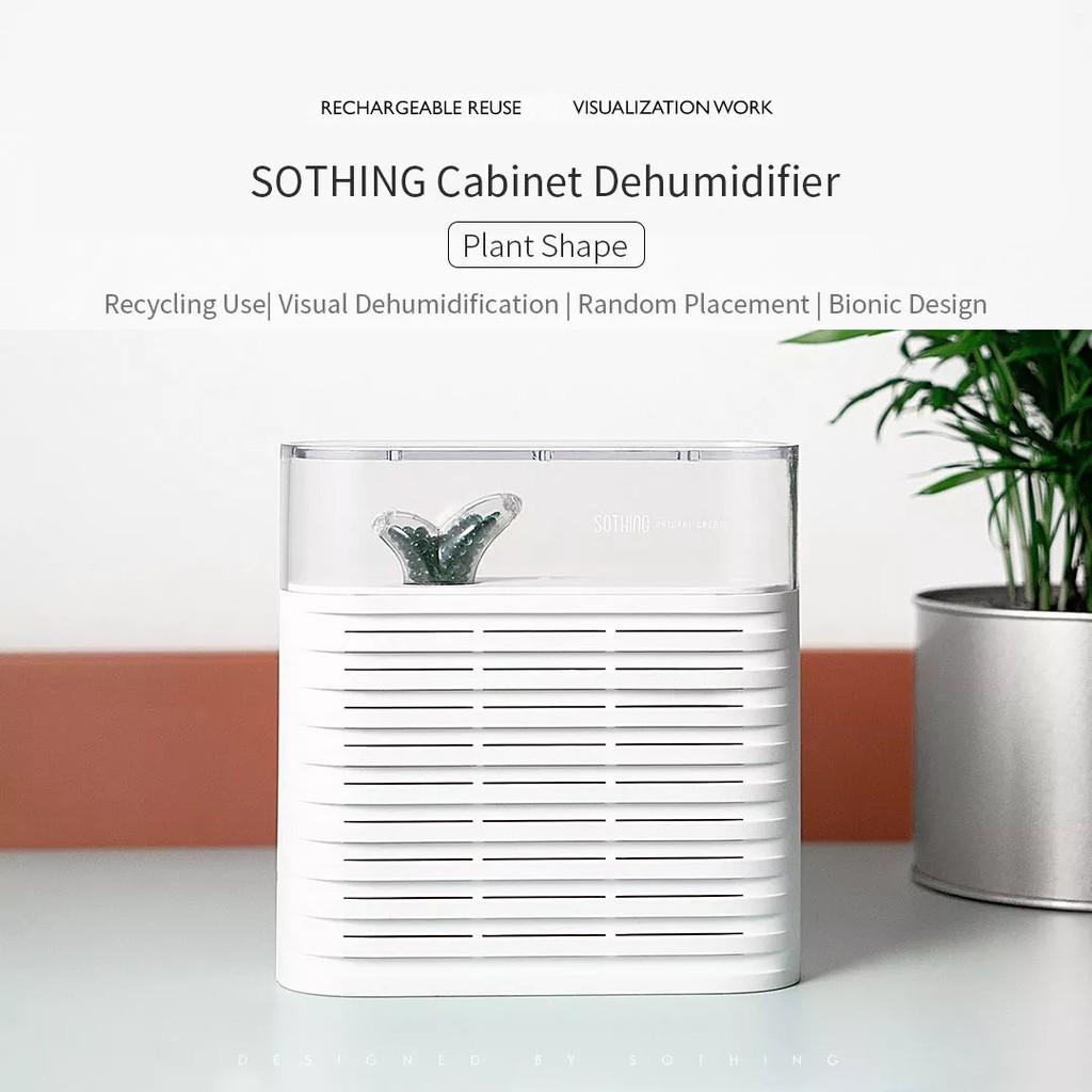 Máy Hút Ẩm Xiaomi Youpin Sothing Giúp Lọc Không Khí Có Thể Sạc Lại Và Tái Sử Dụng 150ml Tiện Dụng Hàng nhập khẩu
