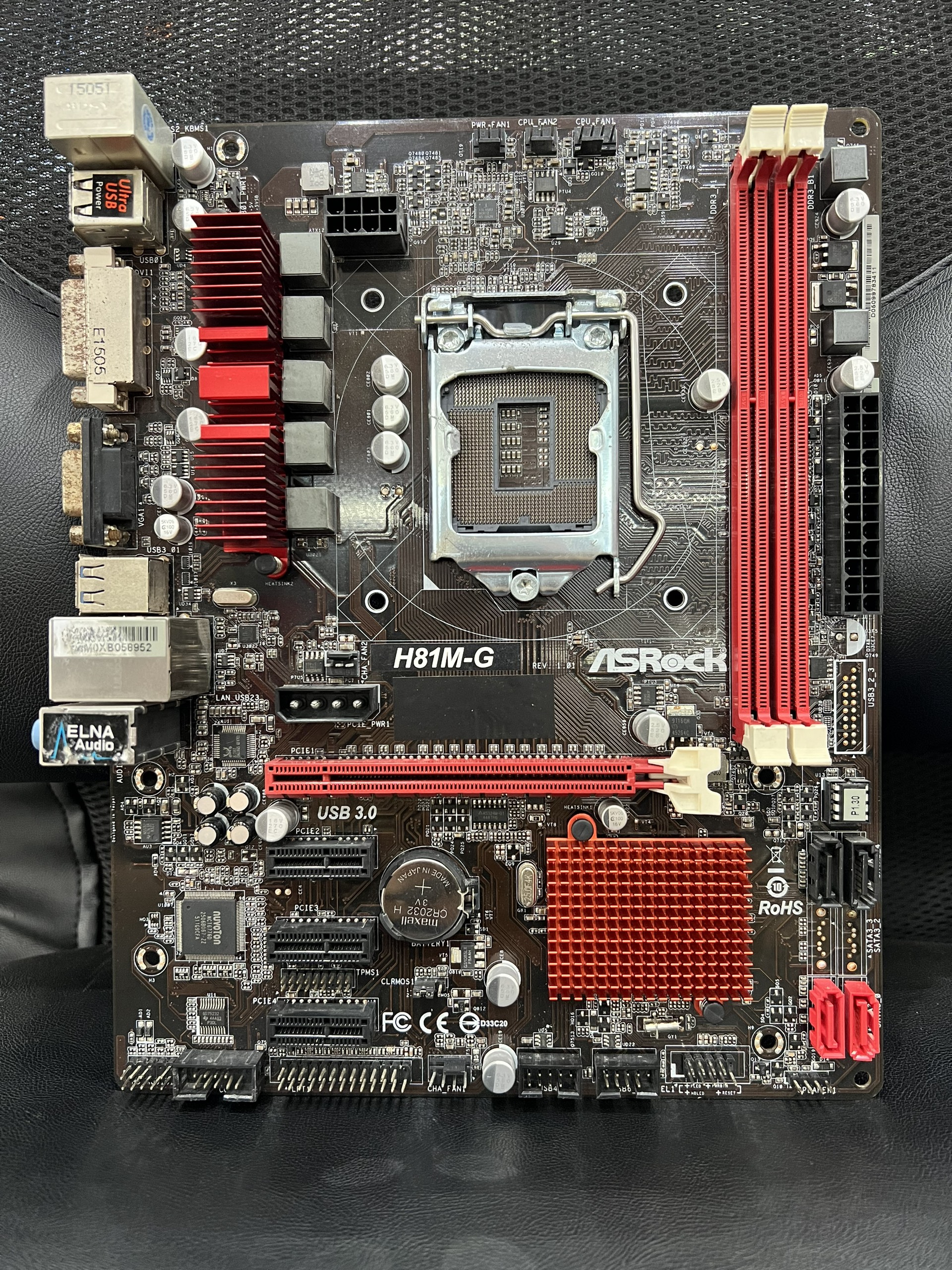 Main Asrock H81M-G (Chipset Intel H81/ Socket LGA1150) - Hàng Chính Hãng