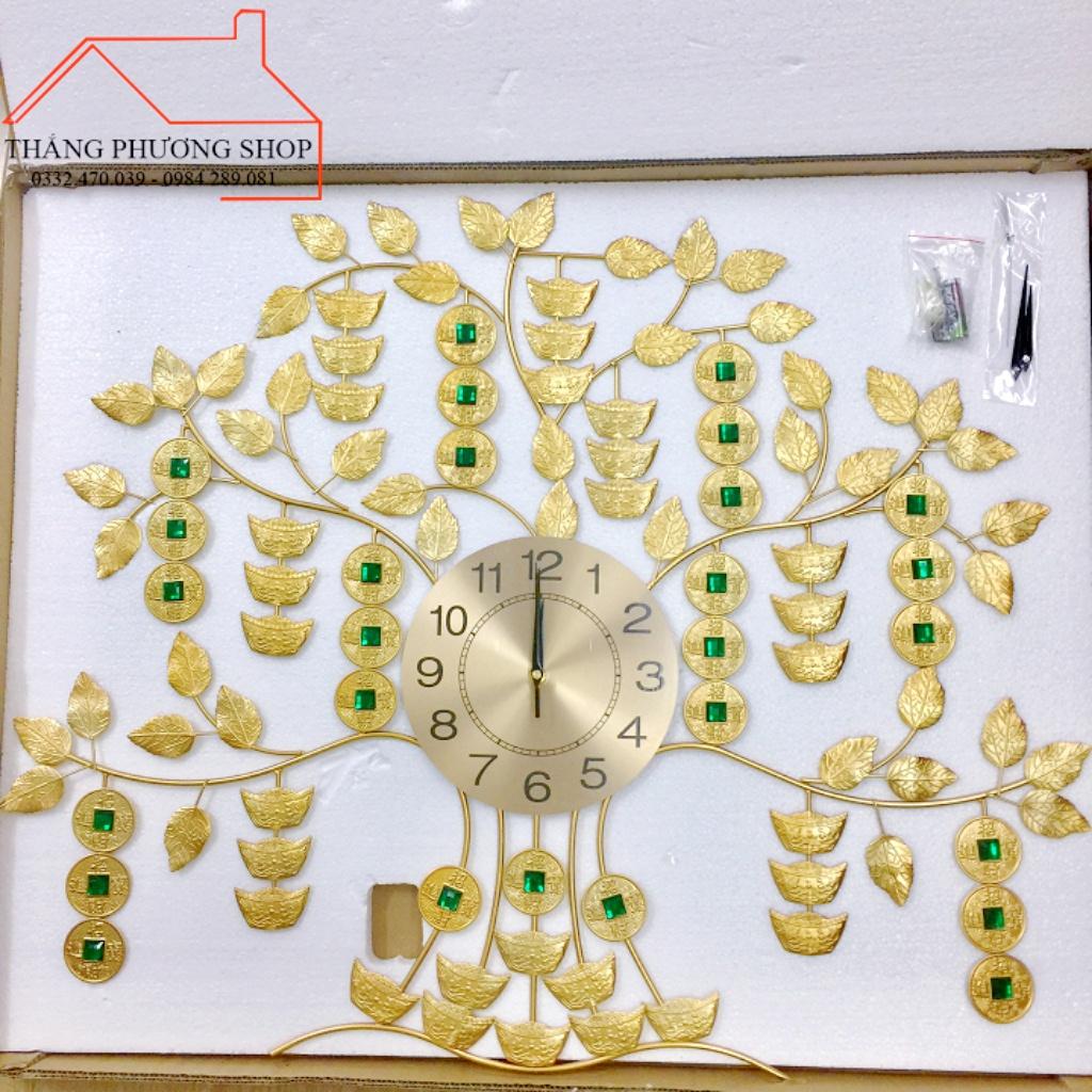 Đồng Hồ Treo Tường Cây Kim Tiền - mang Tài Lộc TP-005