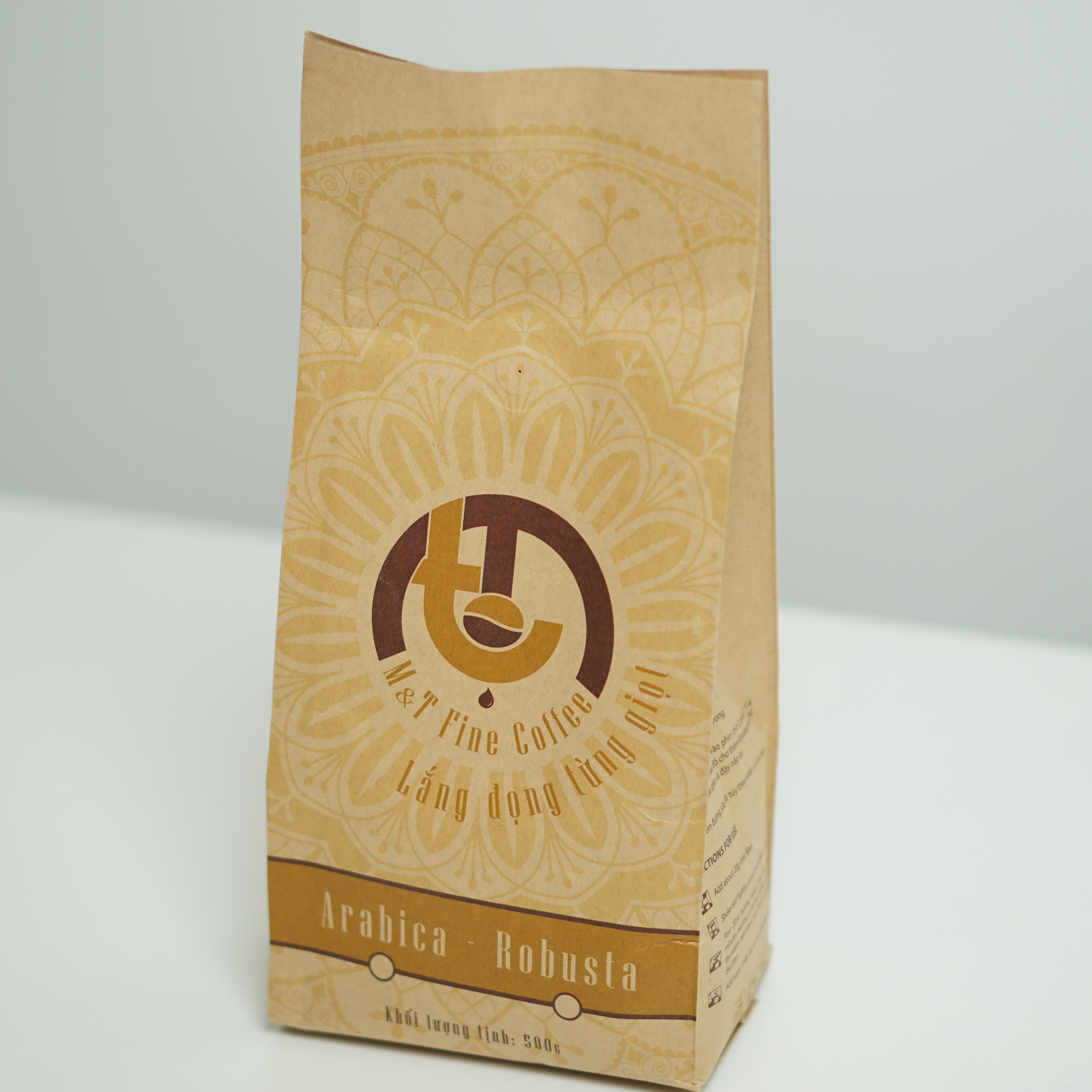 BỘT CÀ PHÊ RANG XAY NGUYÊN CHẤT - RANG MỘC ROBUSTA - M&T FINE COFFEE