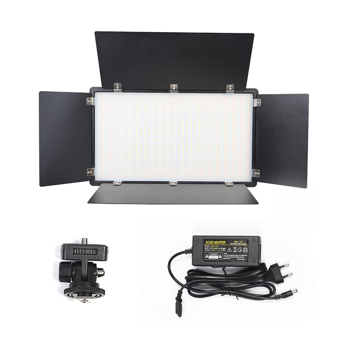 Đèn studio LED U800+ Hỗ trợ studio chụp ảnh, quay phim, livestream - Kèm chân đèn 2m1- Có sẵn 2 viên pin