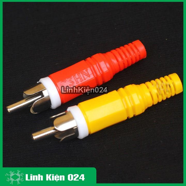 Bộ 4 Chiếc Jack Hoa Sen Đực ( 2 Đỏ- 2 Vàng )