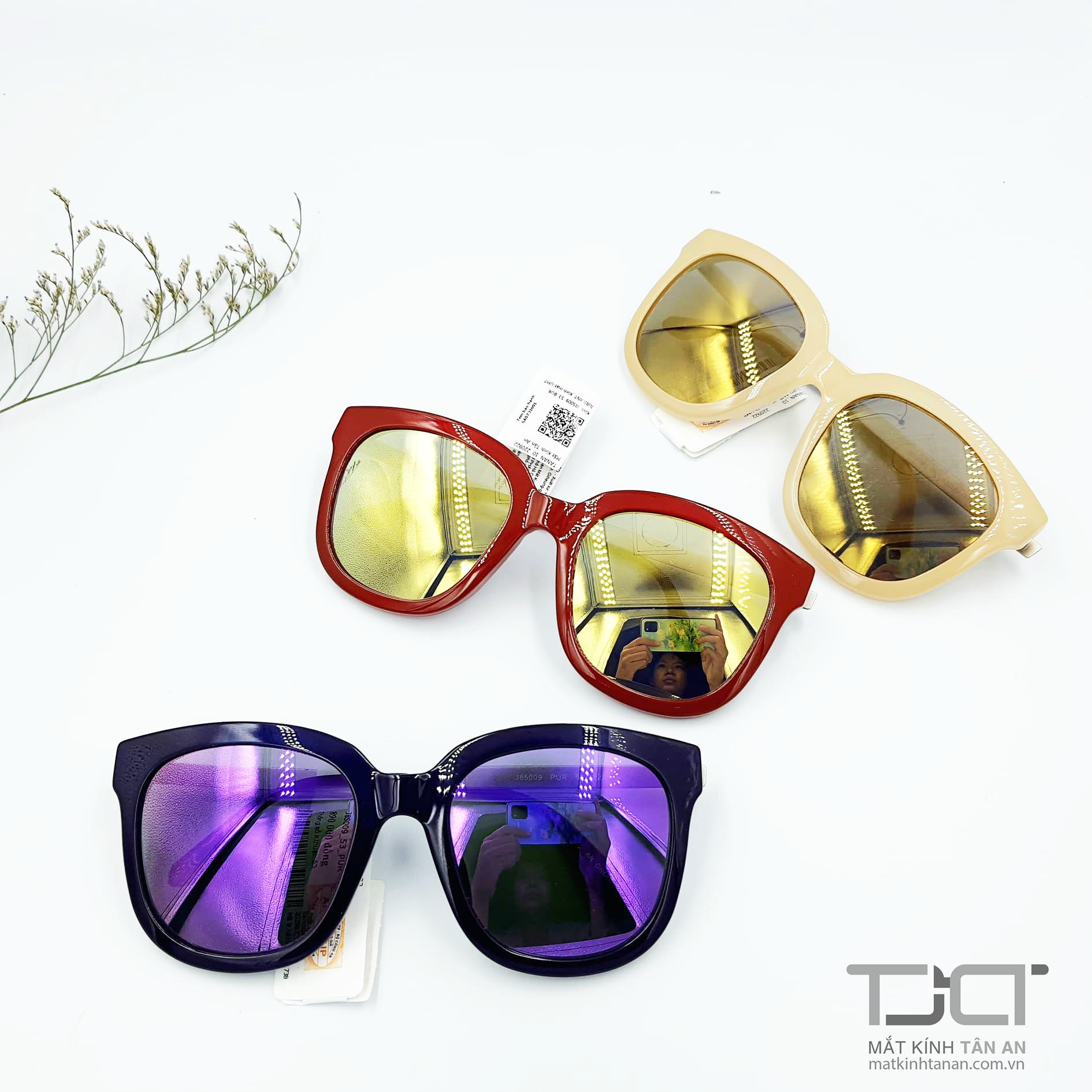 KÍNH MÁT TRÁNG GƯƠNG THỜI TRANG CHÍNH HÃNG JUBILANT J85009 (ONLINE