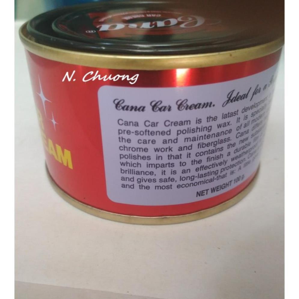 Cana đánh bóng làm mờ vết xước (100g vs 220g) - CANA CAR CREAM