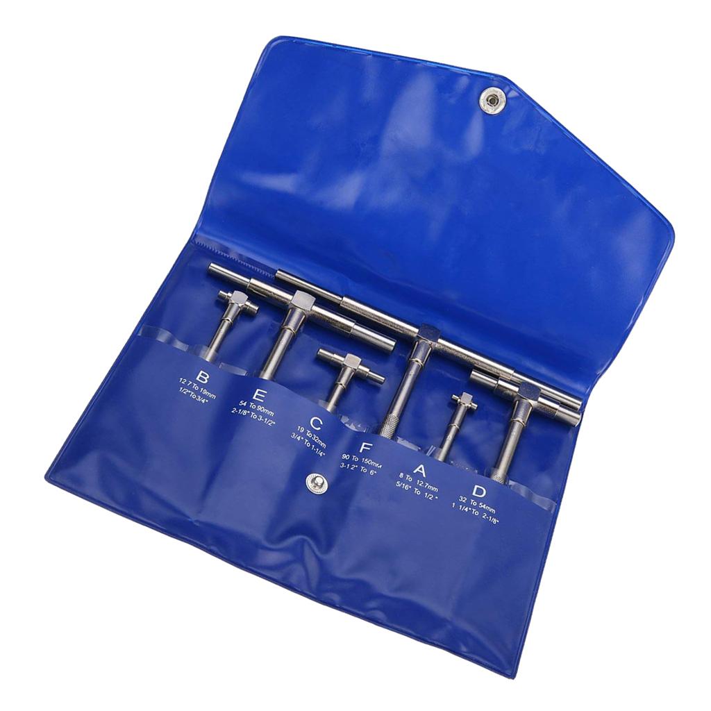 Dây Thép Không Gỉ Kẹp Điện Thoại T Khoan Đồng Hồ Đo Bộ Lỗ Chính Xác Gage Năm 5/16  -6