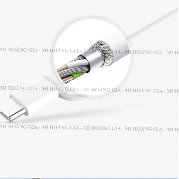 Dây Cáp Sạc Đa Năng 2 Trong 1 USB Type-C / Micro USB Xiaomi (1m) - Hàng Chính Hãng