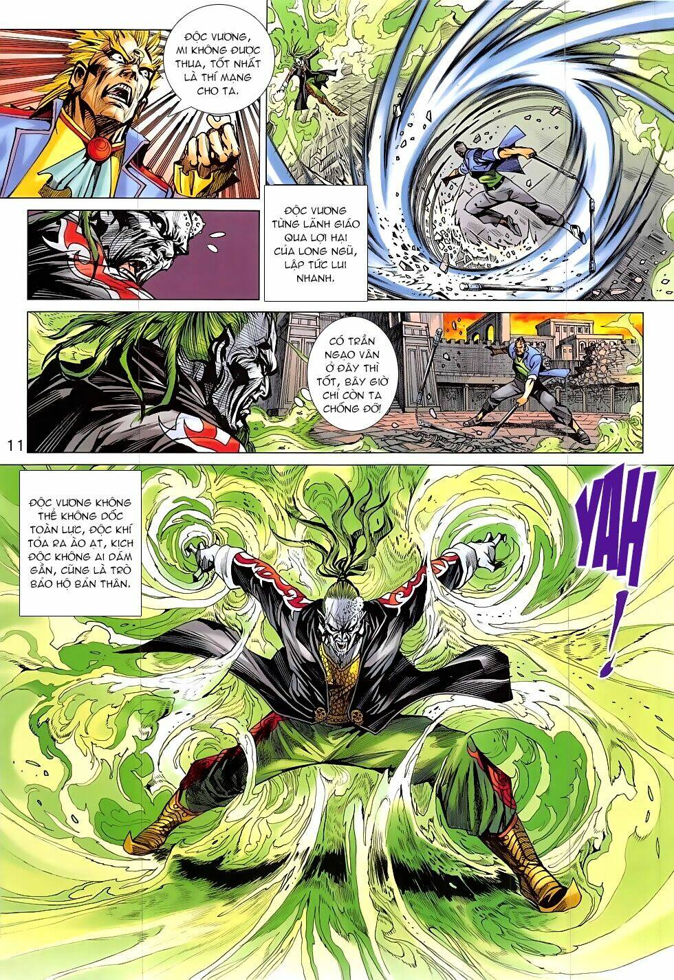 tân tác long hổ môn chapter 822 11