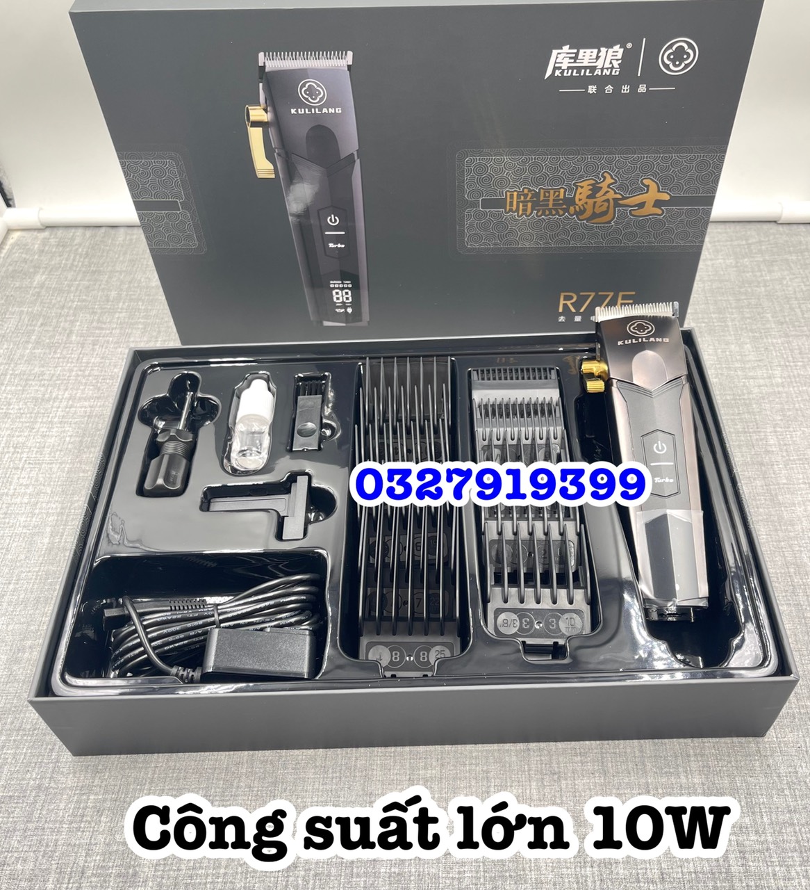 Tông đơ cao cấp Madeshow R77F tăng tốc