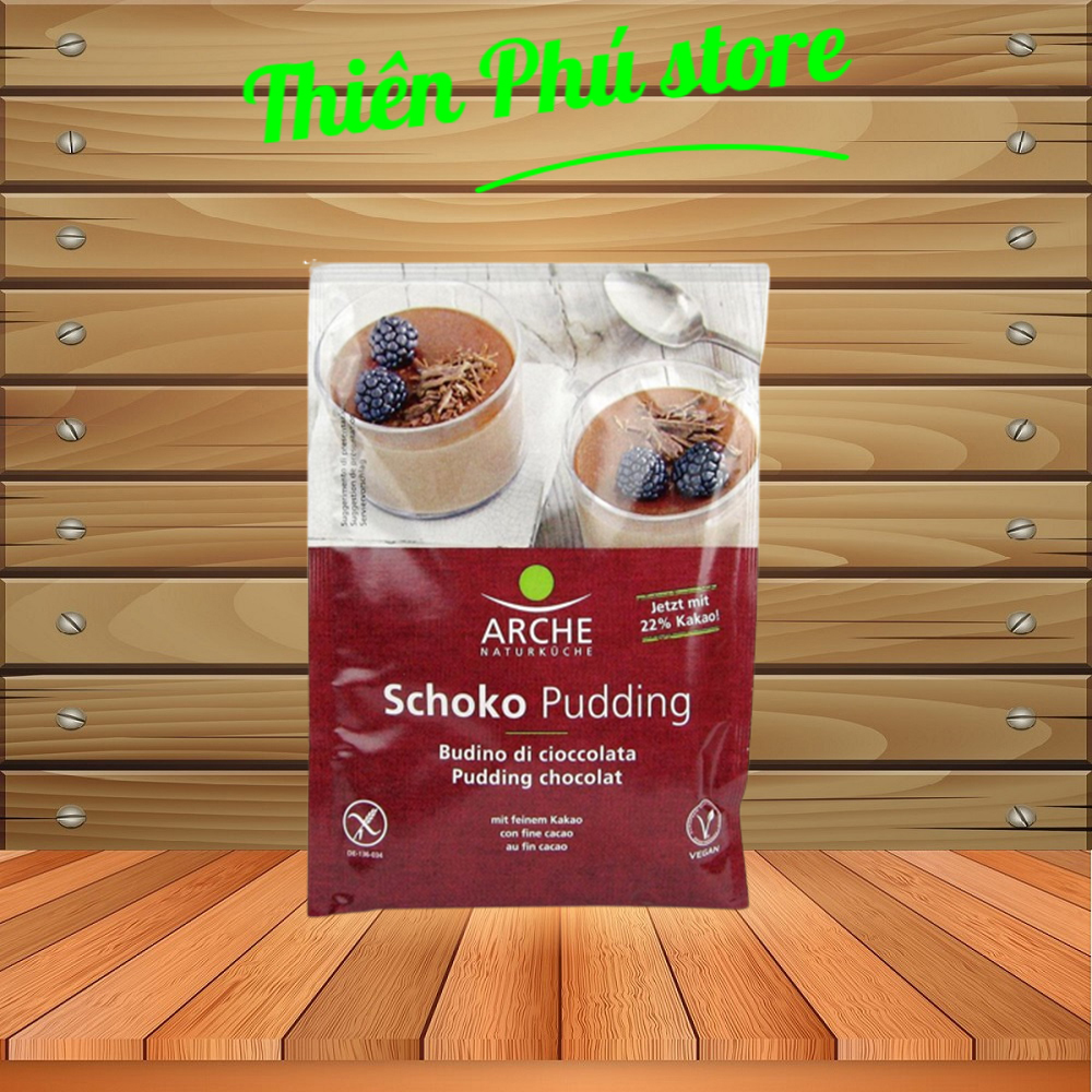 Bột Pudding hữu cơ cao cấp Arche