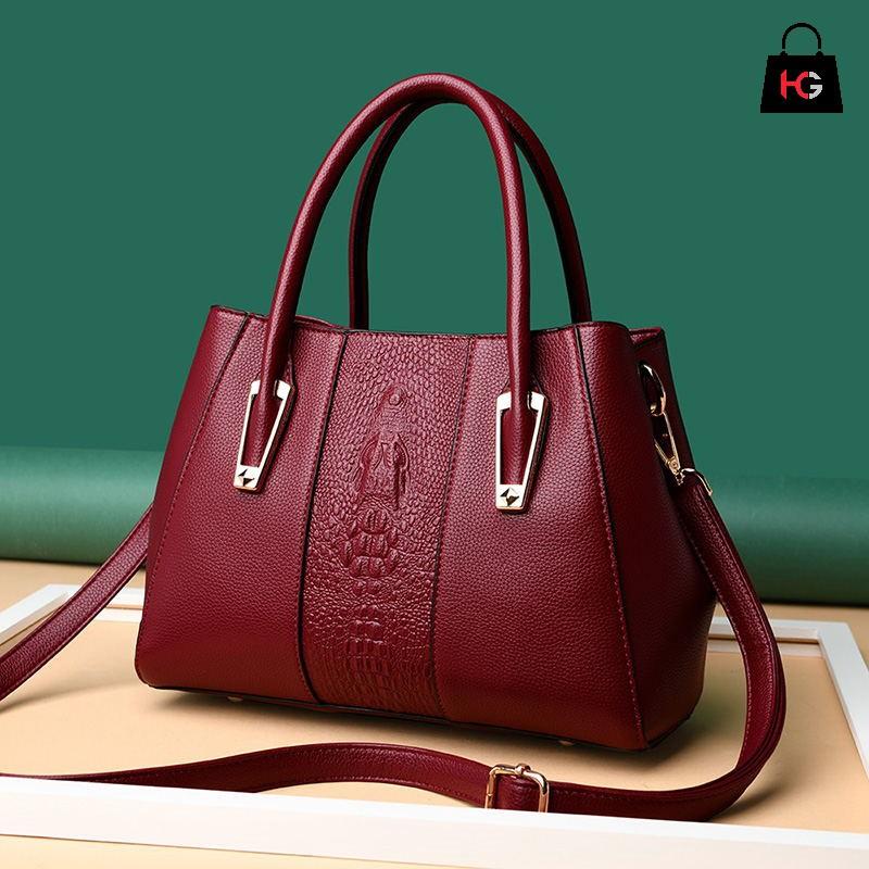 Túi Xách Nữ Công Sở Da Bò Cao Cấp VIP02 Size 30cm Bảo Hành 12 Tháng