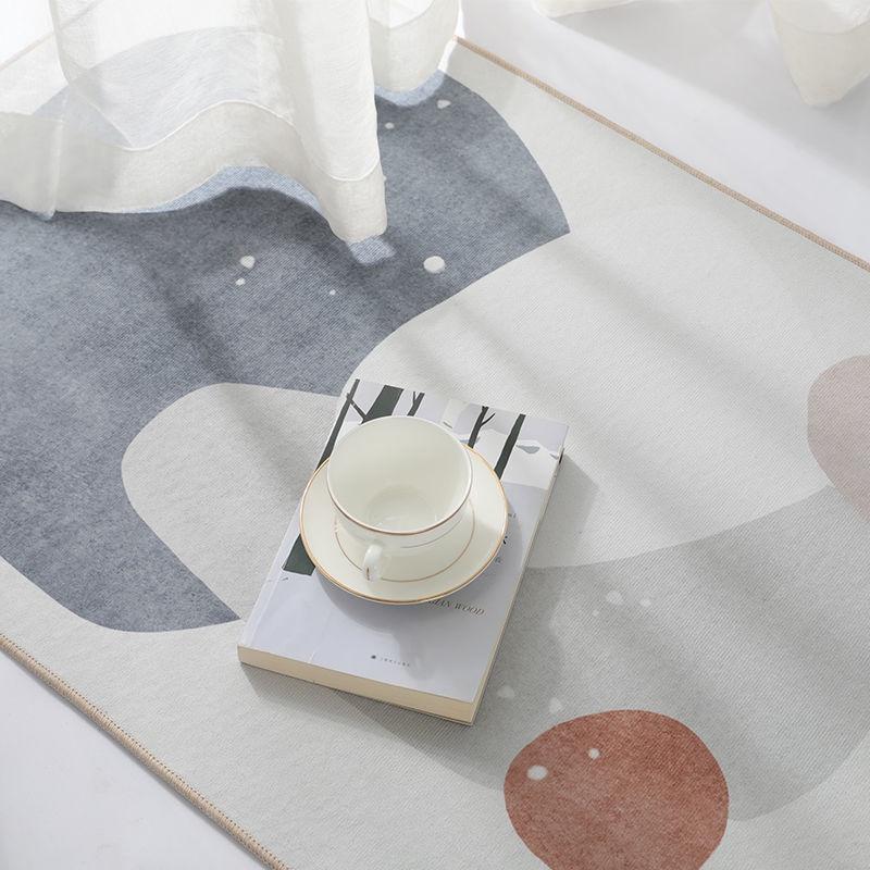 Thảm Lót Sàn Họa Tiết Trừu Tượng Phong Cách Bắc Âu Độc Đáo