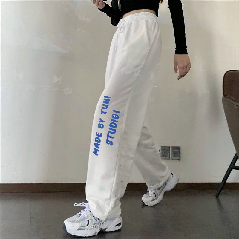 Quần nỉ ống suông thời trang thể thao nam nữ MADE BYTUNI
